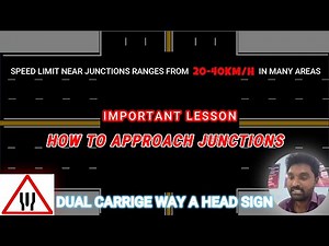 HOW TO APPROACH JUNCTIONS