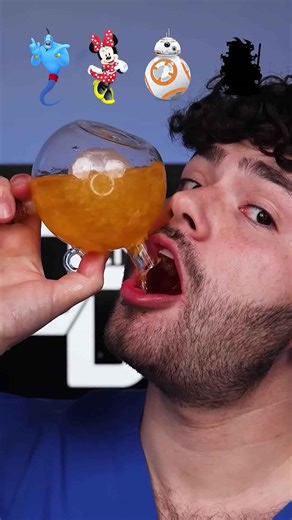 Disney ASMR drinks vs teeth?