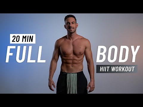 20 Min Full Body HIIT Workout (No Equipment, At Home)