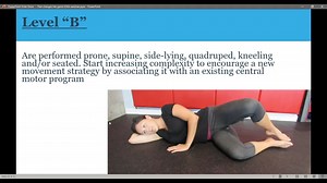 Exercise Levels of Progression