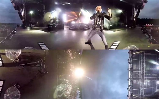 经典电音舞曲--Scooter – Megamix（2018现场版）三维视角