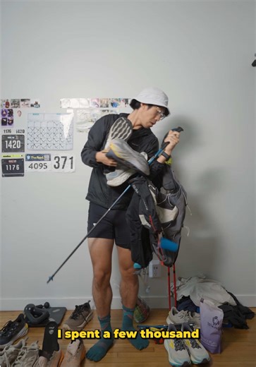 What I use on my daily runs. No this ain’t sponsored or an ad. Just wanted to share some quality stuff I’ve been enjoying @Mount to Coast @FRACTEL @WOLACO @smartwoolsocial @ASICS @Chargel @tailwind nutrition @NITECORE WORLDWIDE