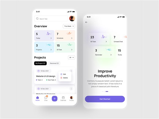 Task Management App – UI Exploration