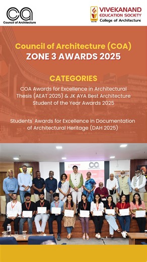 VESCOA on Instagram: "A big congratulations to the winners of AEAT 2025 – Architectural Thesis Awards, JK AYA Best Architecture Students of the Year, and DAH 2025 – Excellence in Documentation of Architectural Heritage. Their work stands out for its commitment to sustainability, community impact, and cultural preservation — a true reflection of architecture with purpose. The three-day event showcased an inspiring exhibition of thesis projects and heritage documentation works, culminating in fina
