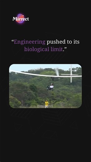 Mirrect on Instagram: "n 2019, a group of innovative students from Osaka Public University in Japan unveiled “Tsurugi,” a pedal-powered flying cycle that seamlessly merges bicycle mechanics with aircraft design. Developed by Fusha Sakai and the Sakai Windmill Association, Tsurugi showcases the students’ dedication to human-powered aviation. The aircraft operates through a unique pedaling mechanism, allowing the rider to generate thrust for takeoff and sustained flight. This remarkable invention 