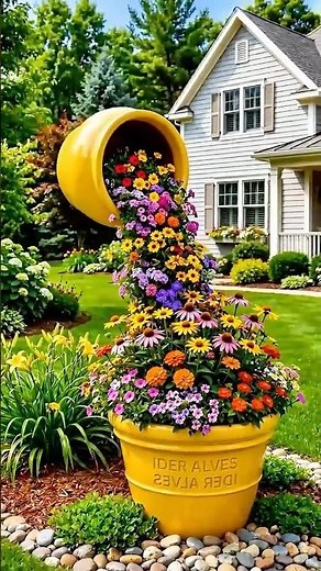 The Easiest DIY Garden Idea That Makes Your Yard Look Like a Dream 🌻🌿