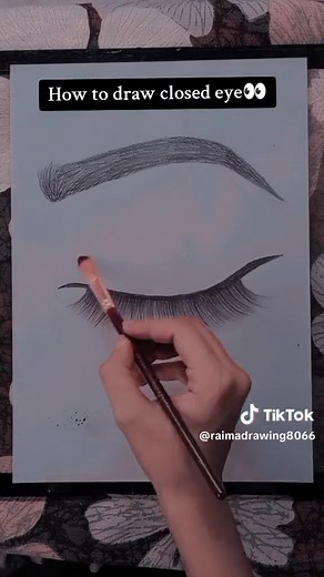 Master the Art of Creating Realistic Closed Eye Drawings | Step-by-Step Tutorial