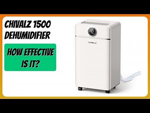 REVIEW (2026): CHIVALZ 1500 Dehumidifier. Features