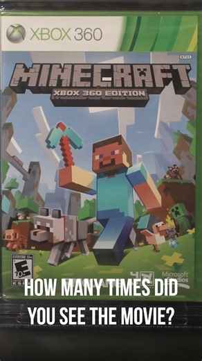 1.5K views | One of the most popular games OF ALL TIME!  This 2012 Xbox 360 Minecraft Xbox 360 Edition (USA) Sealed Video Game - No Country, 2-Day Gold Trial Included - WATA 9.8/A++ is available now in our Fall Pop Culture Elite Auction. Bid now: https://bit.ly/3IzUtQ6 | Goldin | Facebook