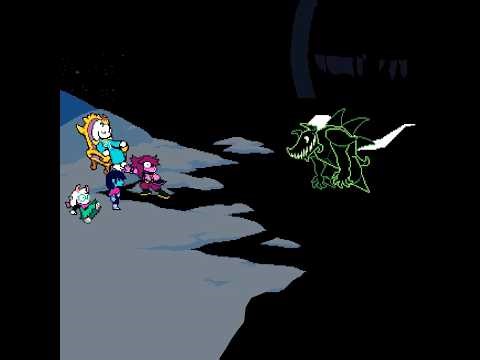 Hell Hammer, but in the style of Black Knife (Deltarune: Chapter Rewritten)
