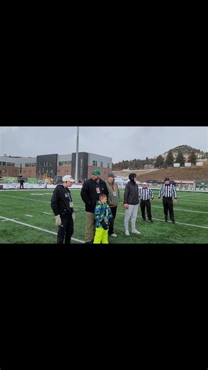 Montana Tech freshman Kellen Klimpel is out of the hospital and served as honorary team captain today for the Orediggers in their playoff game | NBC Montana