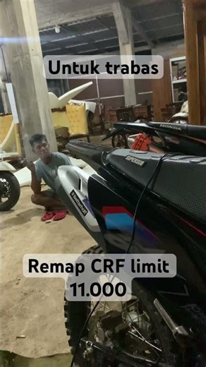 Remap ECU crf Limit 11.000 #hondacrf #crf150 #remapecu #jepara #otomotif