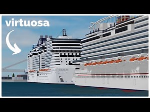 WE ARE IN THE NEW MERAVIGLIA CLASS! | Cruise Ship Simulator Roblox | WishingTriton