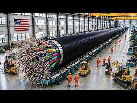How Fiber Optic Cables Are Made and Laid Across the Ocean - Inside the Global Internet Industry