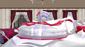 【肥満化】ピザーレット姉妹とFAT長三人で鋲心全壊ガール.MMDzero2sanka
