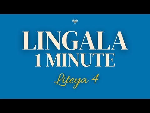 LINGALA 1 MINUTE — Leçon 4 | Learn Lingala in 1 Minute