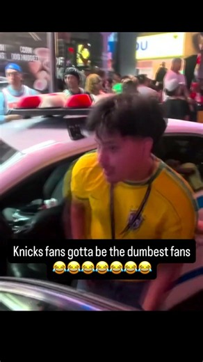 New York Knicks fans are the funniest Sports fans 😭🤣