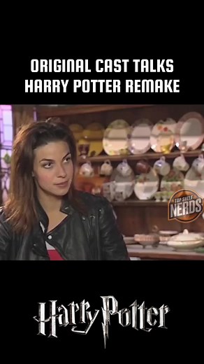 Original Cast talk Harry Potter remake. #harrypotter #potterhead #wizardingworld #harrypotterfan #hogwarts #jkrowling #Gryffindor #Slytherin #ravenclaw #hufflepuff | Top Shelf Nerds