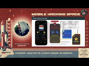 PGSharp: Analysis of a Cheat Engine on Android ▪ Romain Thomas ▪ Ekoparty 2021: Mobile Hacking
