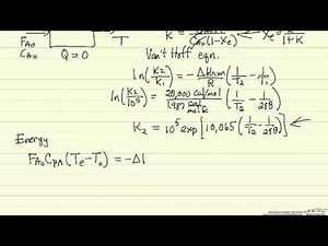 Adiabatic Reactor Temperature