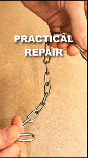 Secure a Chain Without Welding | Practical Repair