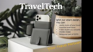 TravelTech passport holder and travel system