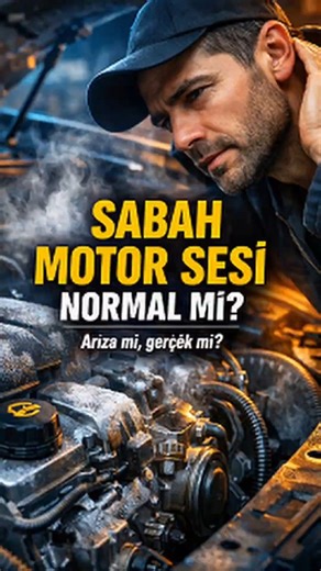 Mekaniğin Sırları Official on Instagram: "Sabah ilk çalıştırmada motordan gelen tıkırtı, vuruntu veya farklı sesler her zaman arıza değildir. Soğuk motor, yağın henüz dolaşmaması ve yüksek rölanti nedeniyle kısa süreli sesler normal kabul edilir. ⚠️ Ancak motor ısındıktan sonra ses devam ediyorsa; yağ basıncı, supap iticileri veya mekanik aşınma söz konusu olabilir. Bu videoda sabah motor sesinin nedenlerini, ne zaman normal, ne zaman tehlikeli olduğunu net şekilde anlatıyoruz. Gerçek mekanik bi