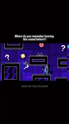 Sounds familiar !? #geometrydash