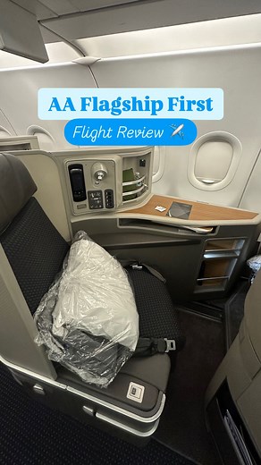 Travel | Points & Miles Expert ✈️ Amanda Keane on Instagram: "BEST domestic first class?! ⬇️ AA Flagship First Class Review ✈️ How I booked: I bought a last-minute main economy extra seat with my AA Platinum status and was upgraded to business class! As this was a red-eye flight, I wanted the privacy that first class offers and saw availability on @expertflyer so I chatted in the AA app the day before my flight and paid for a $200 upgrade to first! You can sometimes find web special awards for t