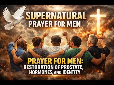 Supernatural Prayer for Men 🙏 Healing Prostate, Hormones & Identity Restoration