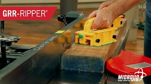 16K views · 123 reactions | The GRR-RIPPER provides the ultimate control, precision, and safety on table saws, bandsaws, router tables, jointers, and more! | Microjig | Facebook