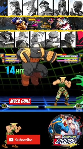 Mvc2: Victor Ruíz - Guile Sonic boom combo X3 + Juggernaut assist to Sonic Hurricane 👊🏻🔥💯 #freemvc2