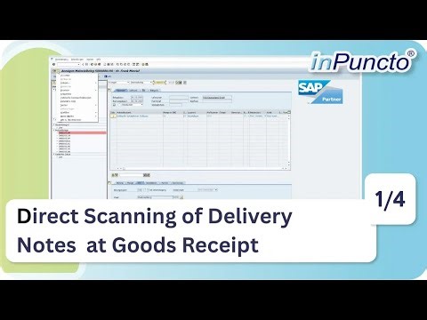 Archiving Delivery Notes in SAP – Direct Scanning at Goods Receipt: Scenarios & Best Practices (2/4)