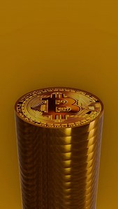 1.6K views · 115 reactions | Bitcoin Drop Satisfying #3d #3danimation #animation #blender #simulation #rigidbody #physics #cooleffects #looping #sfx #asmr #satisfying #oddlysatisfying | The3dartshow | Facebook