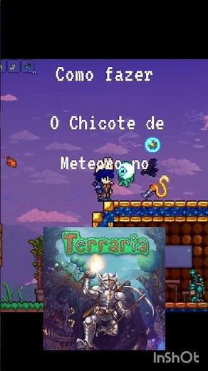 COMO PEGAR O NOVO CHICOTE DE METEORO NO TERRARIA #terraria #games #jogos