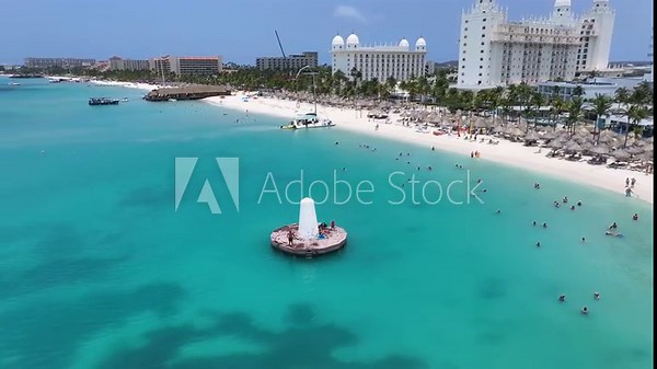 Palm Beach Lighthouse At Palm Beach Oranjestad Aruba. Maritime Palm Beach Oranjestad. Beach Sky Shore Sea. Shore International Shore City Panorama. Shore Sea Ocean Bay Water. Palm Beach Oranjestad.