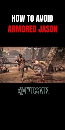 MKX | How To Avoid Armored Jason | #mkx #mk1 #mortalkombat #mk11 #jason #fridaythe13th #fighting