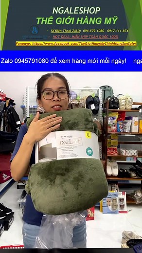 Ngaleshop - Hàng US giá tốt - Mền lông Sz Qeen - Liên hệ Zalo 0945791080 #reels | Thế Giới Hàng Mỹ Săn Sale