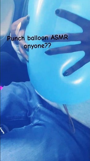 Punch Balloon Squeaks 💥✨ (ASMR Short) #balloonasmr #punchballoon #balloonsounds