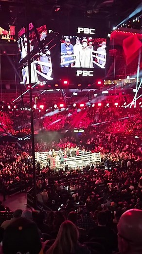 Live Boxing Match at T-Mobile Arena