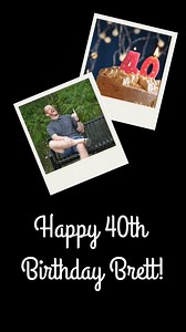 46K views · 1.6K reactions | What an incredible surprise to receive this awesome 40th birthday video that my wife and sister-in-law put together, featuring birthday wishes from my family, friends, and even some I haven't seen or talked to in years! Thank you all for making my birthday truly unforgettable! 蘭 | Comedian Brett Shaffer | Facebook