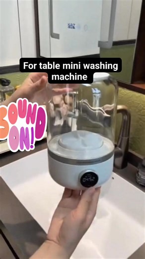 1.6K views | Check out Mini Portable Washing Machine Underwear Panties Washing Cup Wireless USB Charging Washing Machine For Travel for ₱439 - ₱489. Get it on Shopee now! https://s.shopee.ph/5L48vEzAnZ #MiniWashingMachine #highlight | Dezerey Rampas | Facebook