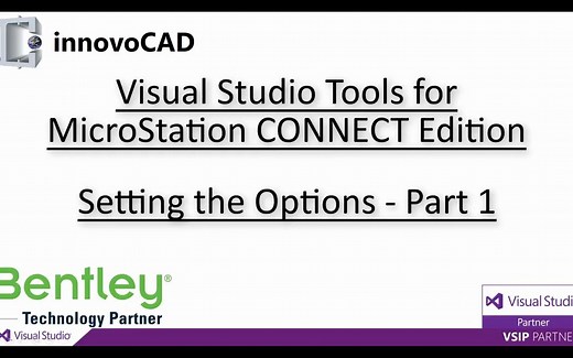 Visual Studio Tools for MicroStation CONNECT Edition Getting Started-Setting the