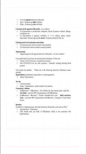 Electrolytes Mark Klimek lecture