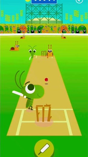 --Doodle cricket game--#gaming #shorts #cricketgame