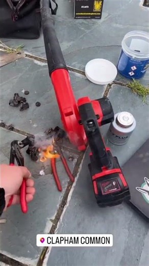 Smoke testing a drainage system to find the source of bad drain odours inside #smoke #drain #plumber