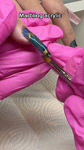 HOW TO MARBLE #MARBLE #NAILS | Sarah's Nail Secrets