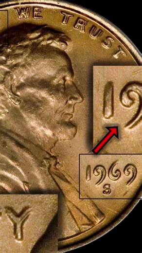 1969 s Doubled Die Penny Value Coins Worth Money #Money #fyp #history #shorts #video #film #movie