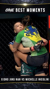 This ONE Women's Strawweight World Title fight between Xiong Jing Nan and Michelle Nicolini was AMAZING! | ONE Championship
