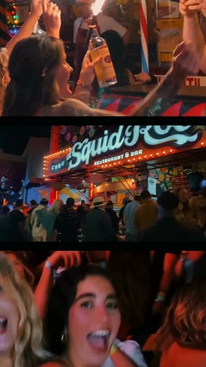 From the ground floor to the rooftop, Squid Roe's Spring Break bash had every level lit! 🎉 | El Squid Roe